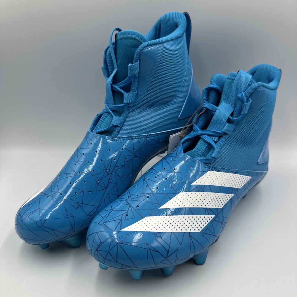 Adidas Adizero Chaos 'All-American Bowl Pack - Solar Blue Lineman Cleats 8.5
